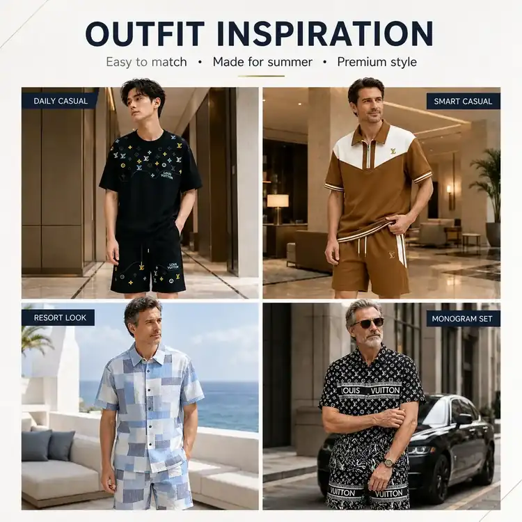 Outfit inspiration for different men's ages and styles