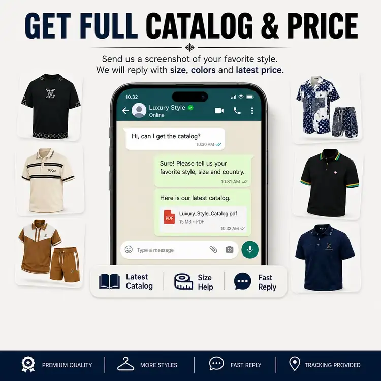 Get full catalog and price on WhatsApp final call to action